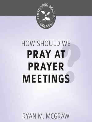 cover image of How Should We Pray at Prayer Meetings?
